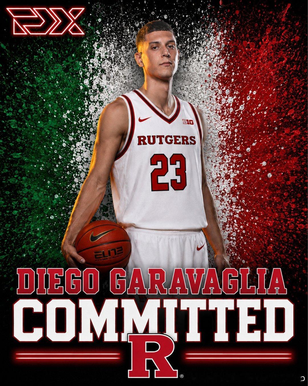 意大利前锋Diego Garavaglia(2007-202cm-SF）承诺罗格