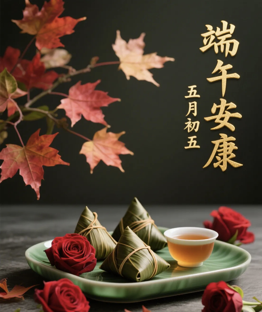 端午习俗都有啥吃粽子，插艾草，扣五彩丝线，挂上鸭蛋套……中午再吃一个大餐，端午十