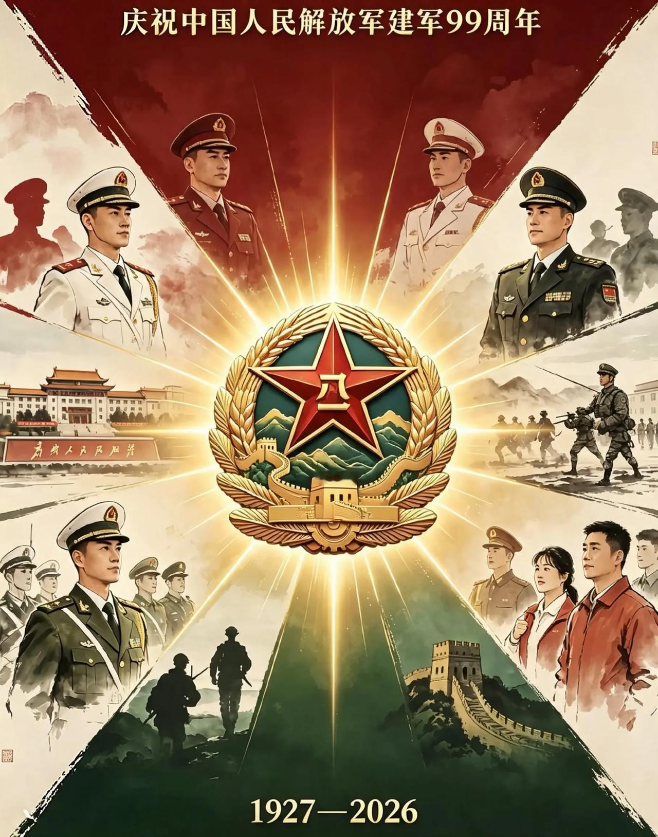 山河无恙，有你皆安|致敬中国军人八一建军节，
愿山河无恙，家国长安。
热烈庆祝中