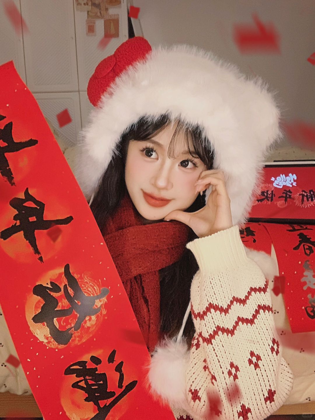 在家就能拍新年大片!!