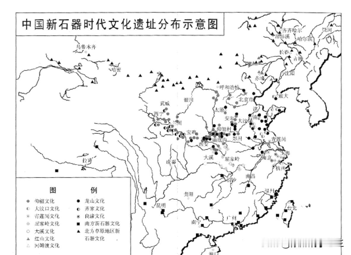 难道没有夏和商？夏和商的遗址发现了那么多，都视而不见？
商代的甲骨文也发现了，不