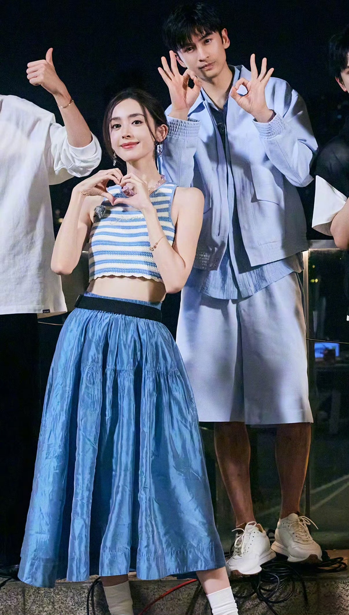 娜扎 张云龙 这对挺配的欸，有点希望是真的哈哈哈。 