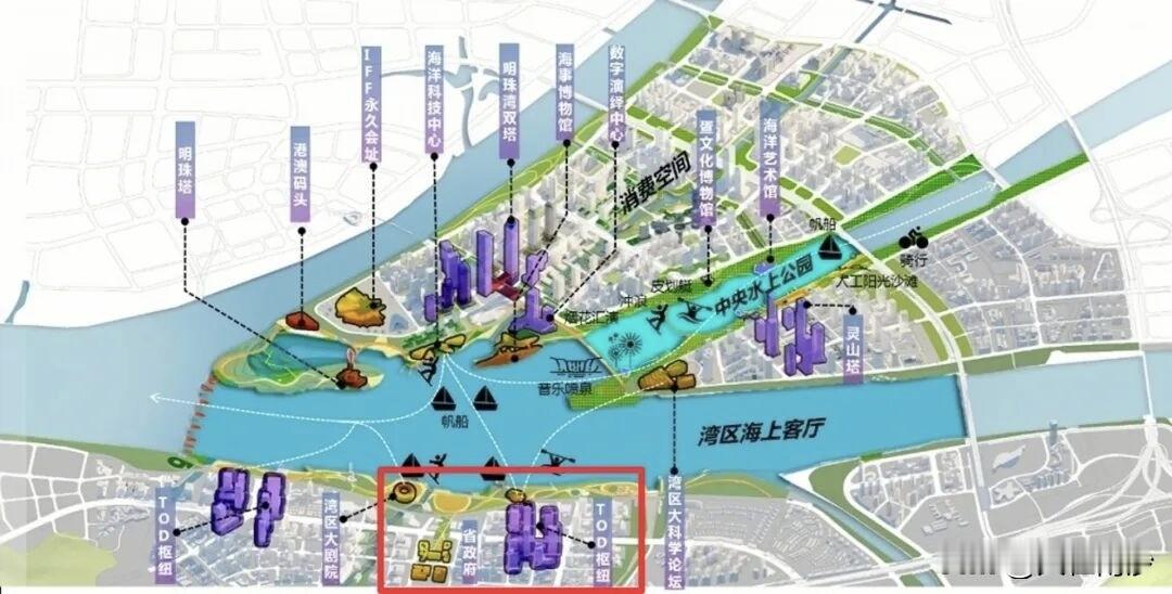 又是开局一张图系列！直接又被各路房吹拿来当成官方的规划来炒作了。
其实这图说白了