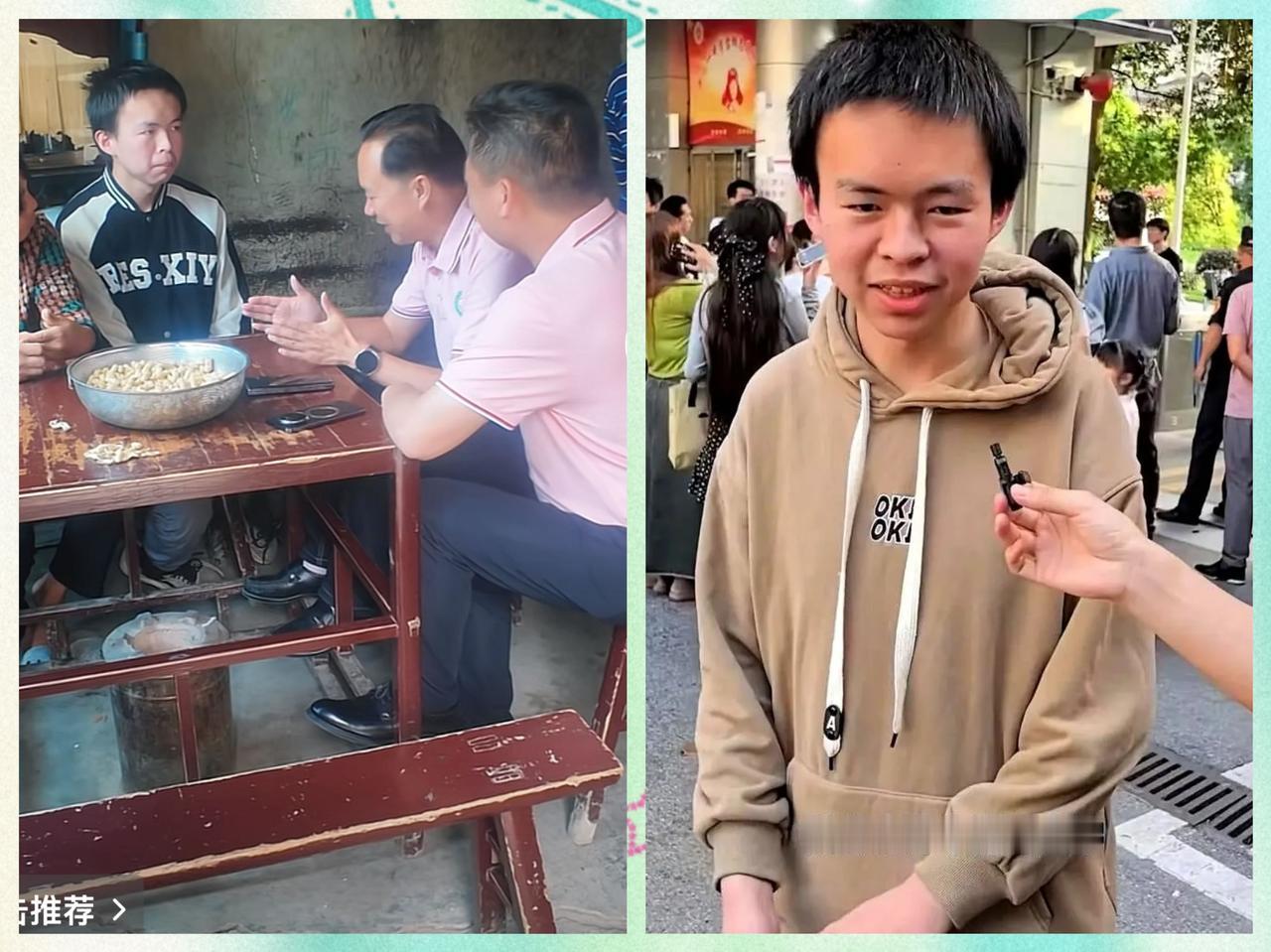 看到这个叫贺永辉的高考生的故事，直接把我整破防了
          比起经济困