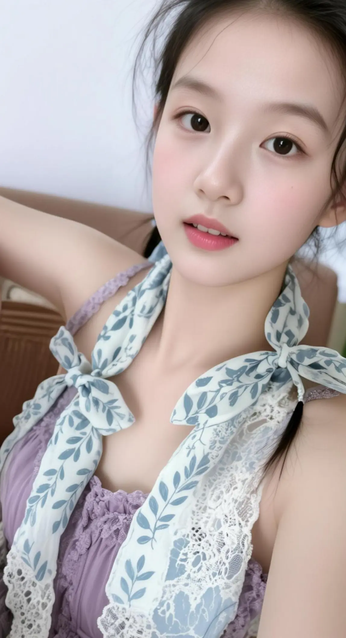 AI丝巾自拍照