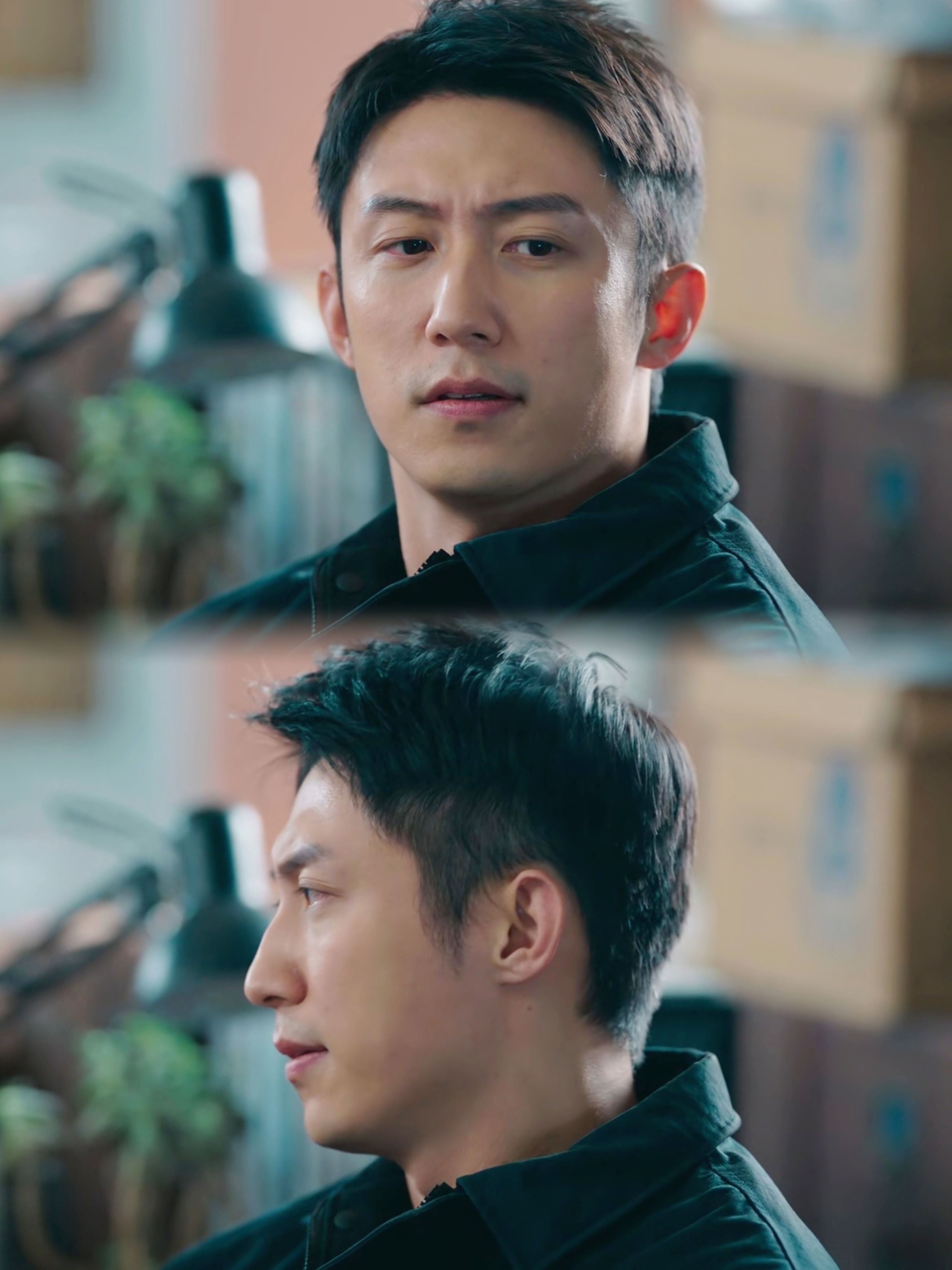 黄景瑜︱《罚罪2》︱第32集截修秦枫在这个办公室拍的好几场戏都好帅！库库截图！黑