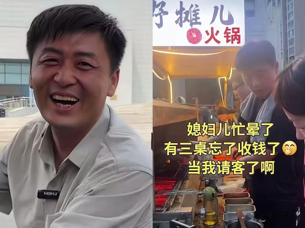 长相酷似张雪峰烧烤摊主简直太好了，因为近期爆火，顾客增多，两人忙不过来，他老婆又