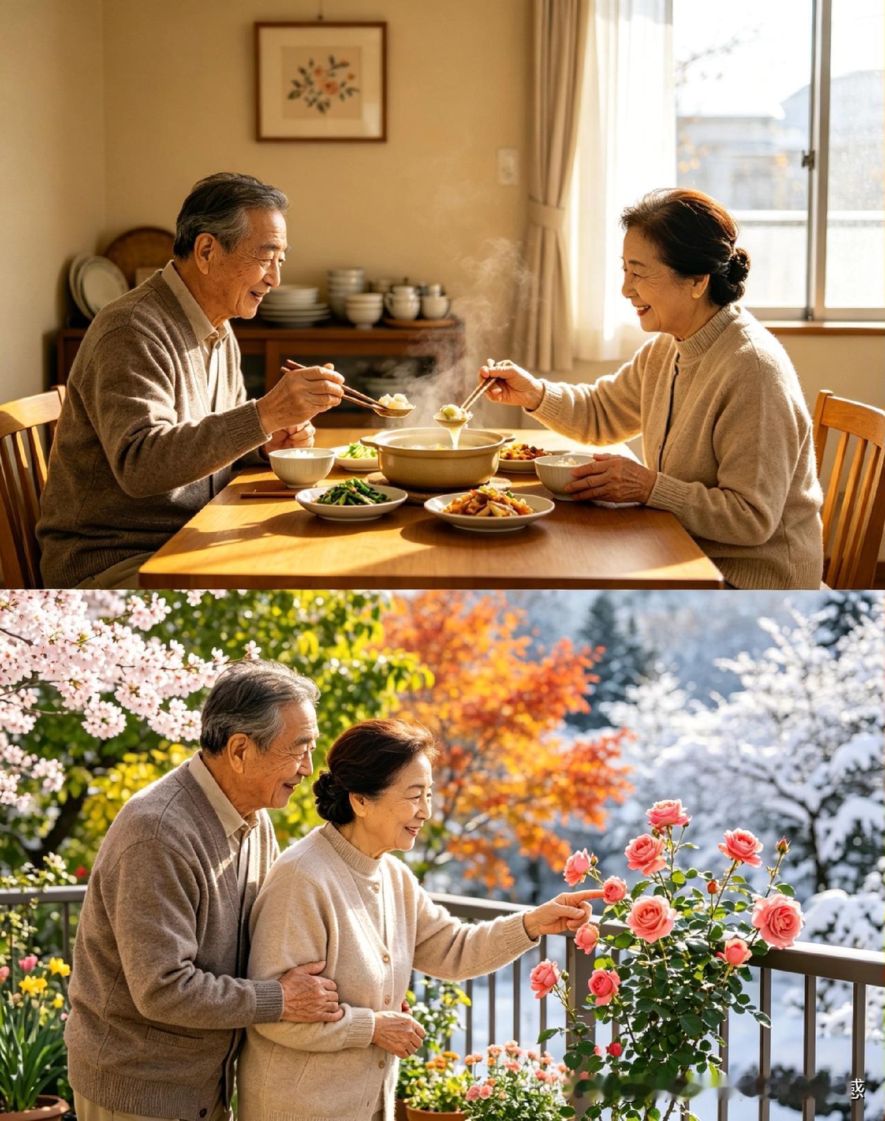 作为一名70后大姐，和老伴携手走过几十年风风雨雨，看过身边太多夫妻的聚散离合，也