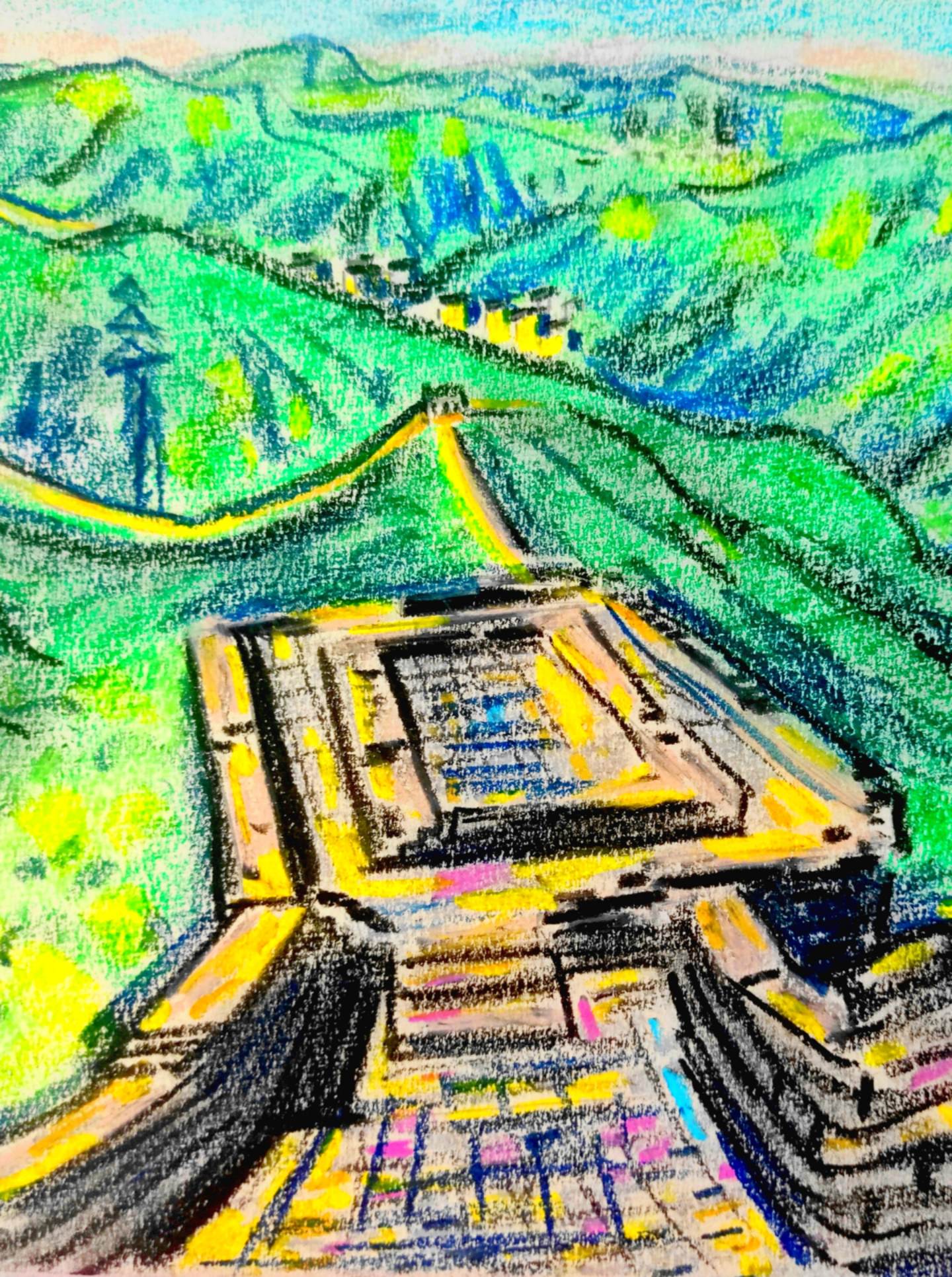 在荒芜中重生。当岁月抽走它的棱角，当风雨剥落它的华裳，残长城却在荒芜中...