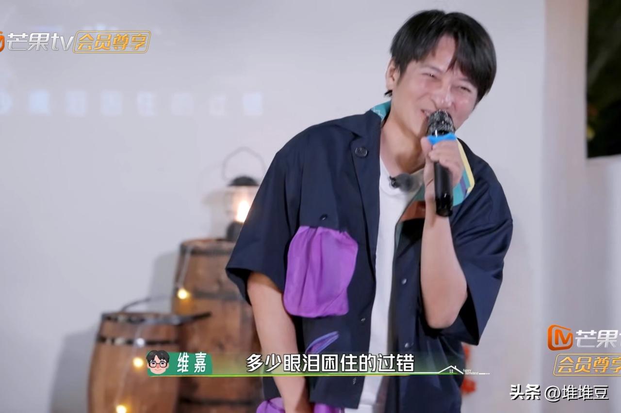 幸好李维嘉不爱凑热闹，没有打算开演唱会。

在《快乐老家》的ktv环节，维嘉上去