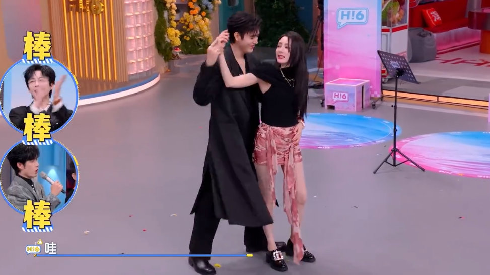 陈飞宇跳舞偷感好重陈飞宇是热巴的贴身保镖吧你好星期六 欢乐舞台！陈飞宇跳舞偷感萌