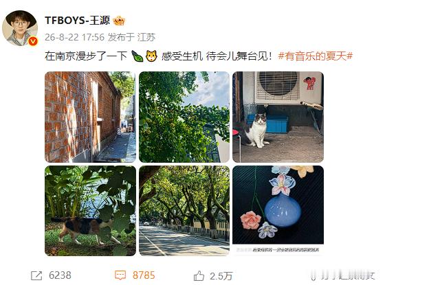 王源南京plog王源镜头下的南京 王源南京plog！宝宝一切顺利