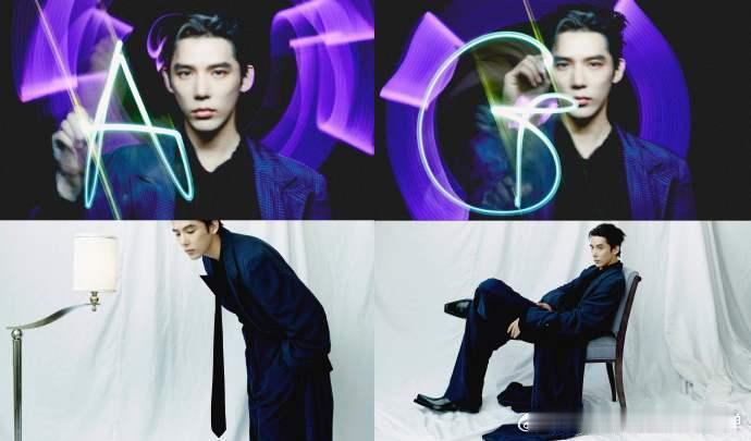 #王安宇复古摩登大片##巴黎世家大秀# 看到王安宇的复古摩登大片，瞬间被他的帅气