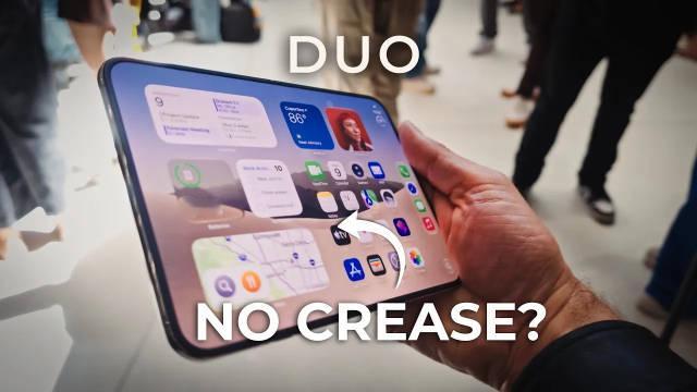 刚从 Apple Park 发布会现场出来，第一时间聊聊苹果首款折叠屏 iPhone Duo 的初体