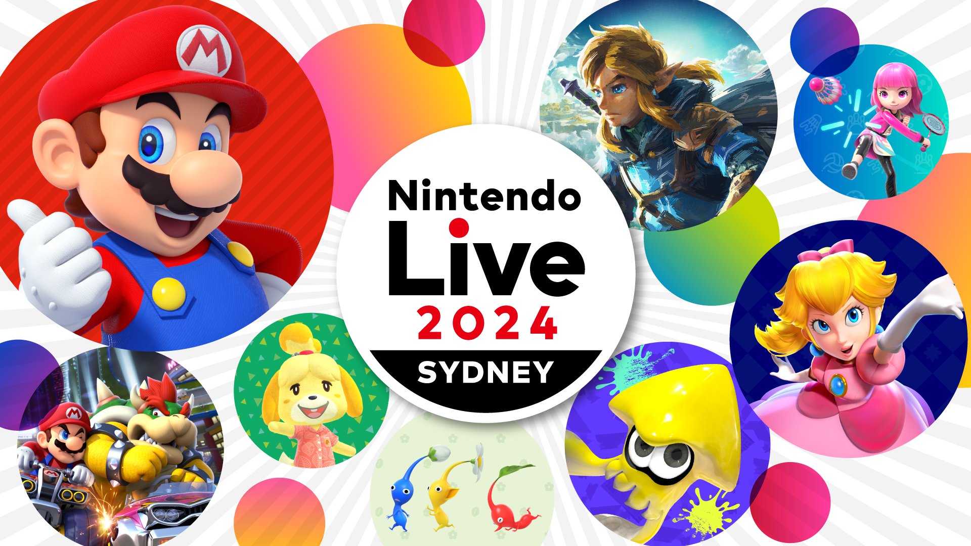 任天堂 Nintendo Live 2024 悉尼活动 8 月 31 日9 月 1 日举办