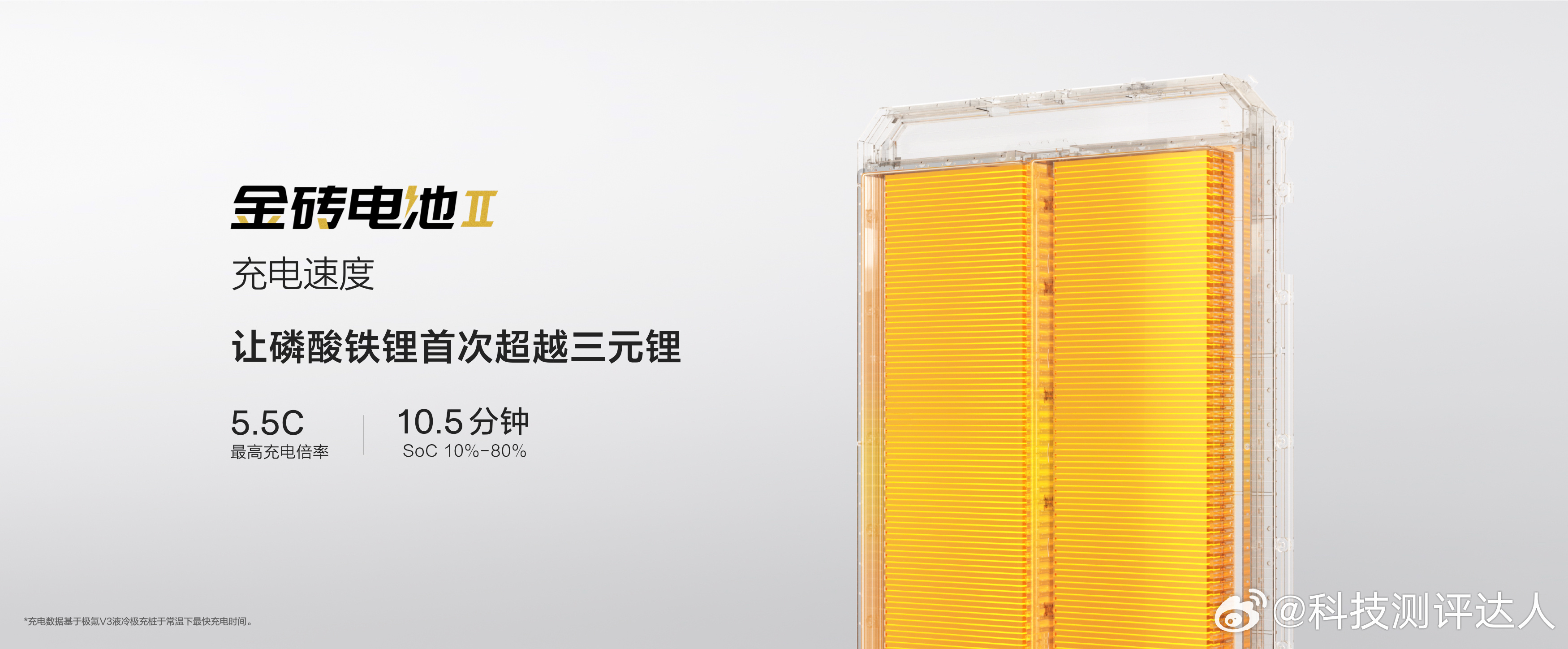 #极氪#全栈自研第二代金砖电池！让磷酸铁锂充电速度首次超越三元锂！金砖二代，全球