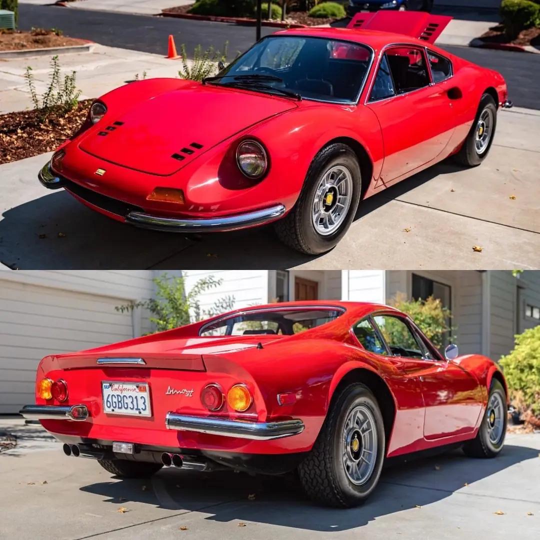 Ferrari Dino 246GT  于1969年在都灵车展亮相，并于1970