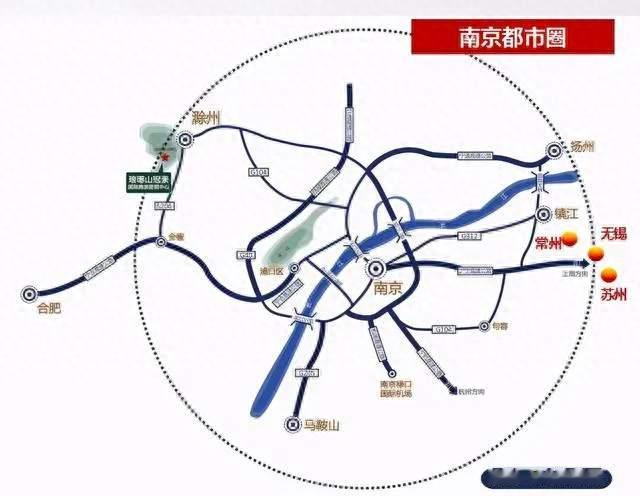 南京都市圈被说挤压合肥腹地，换个角度看，城市本就是双向融合