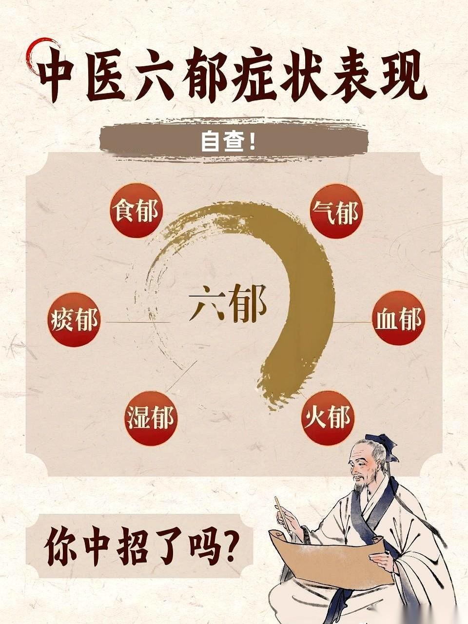 我跟你说，很多时候人不是病了，就是“堵”了。
气堵在胸口，痰堵在嗓子，饭堵在胃里