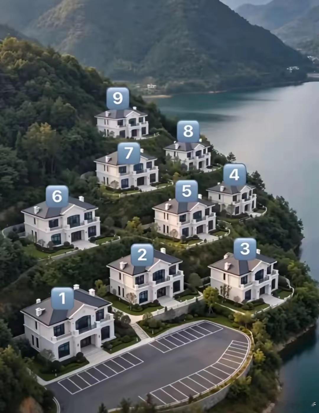 给你选择，你会选哪栋别墅？ ​​​