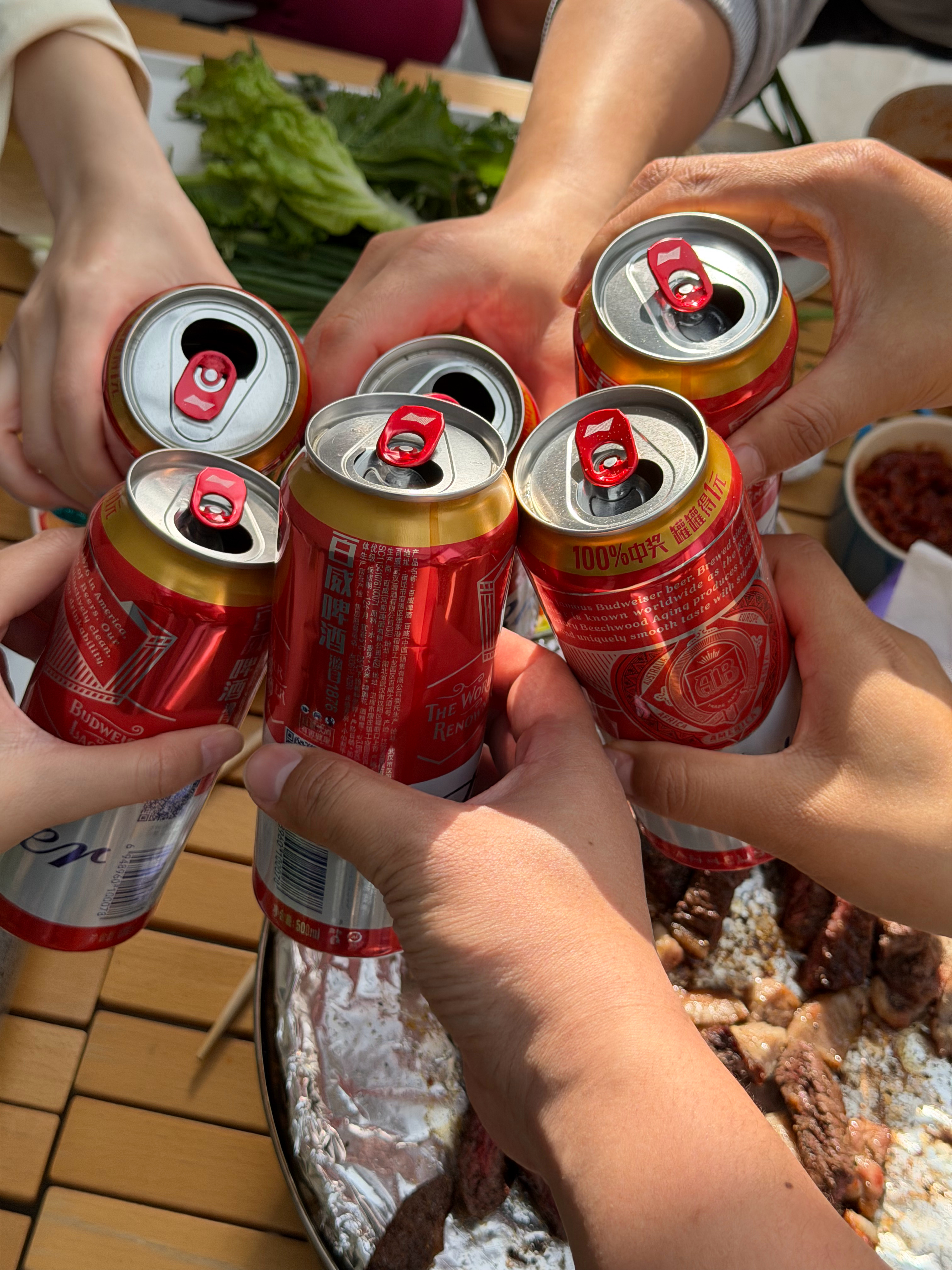 5月放假12天孩子春游了，大人们假期继续～管他太阳下山没，烤起来喝起来🍻 苏州