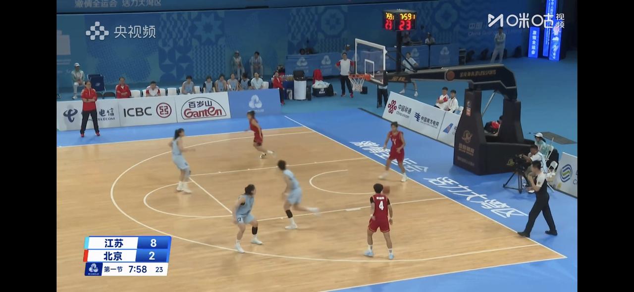 江苏U22女篮争全运会铜牌进行时！

江苏U22女篮本来是夺冠最大热门，但是昨日