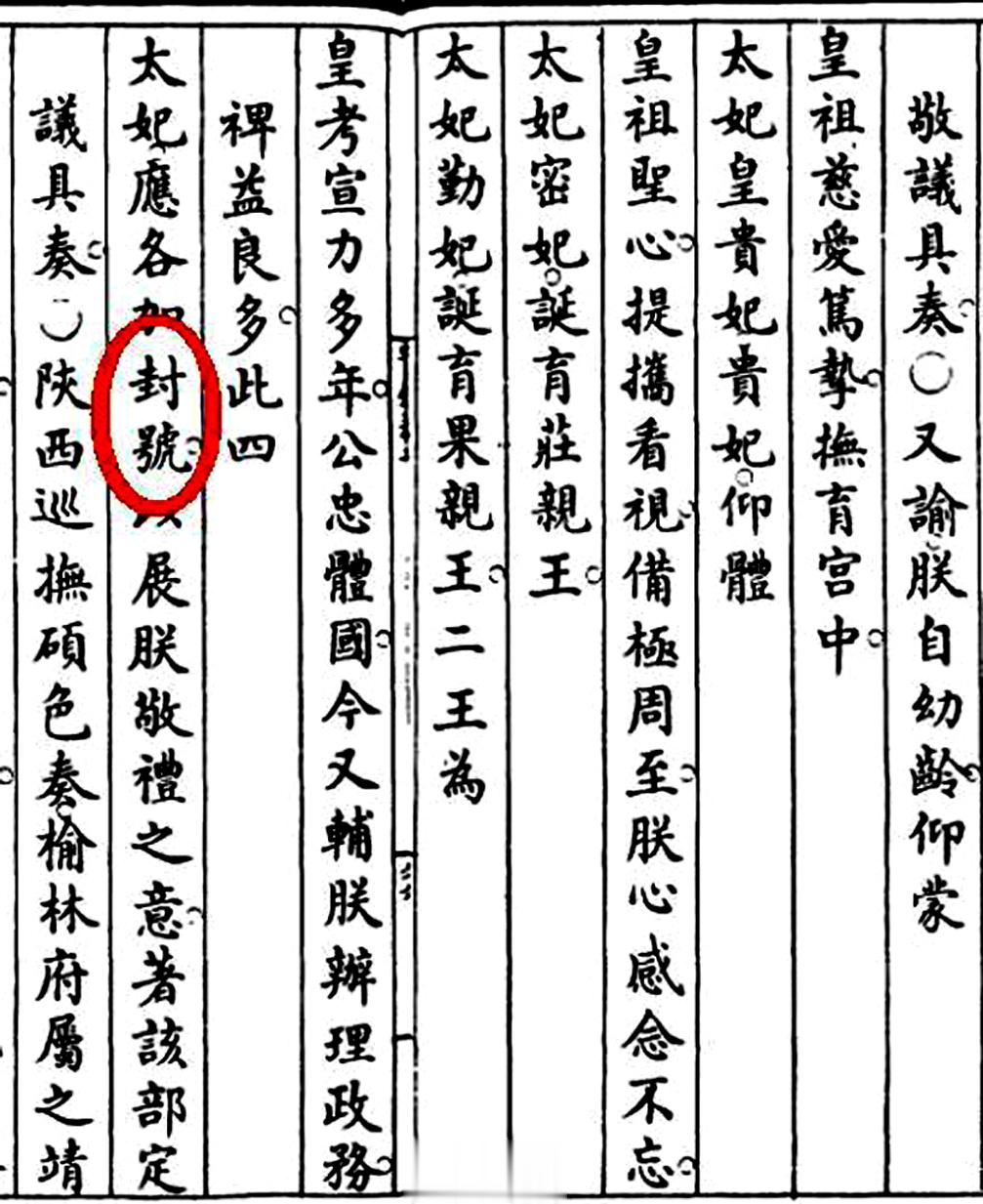 清朝，尊号、徽号、封号等分别用于生前的皇帝、皇太后、妃嫔。谥法制度发展到清代，几