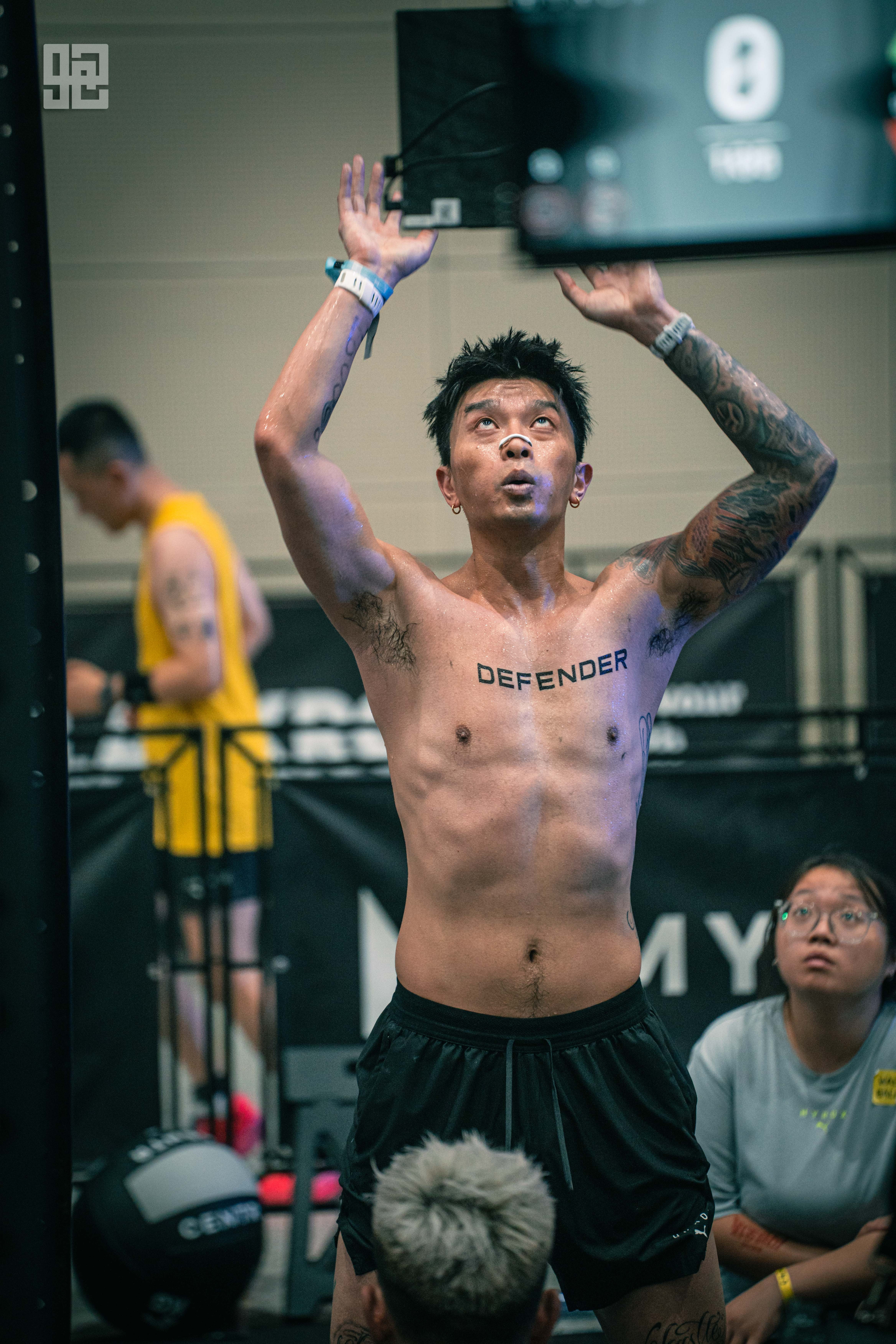满舒克和伙伴迎来Hyrox男双首秀，1:25:59完赛，渐入佳境了，继续加油！ 