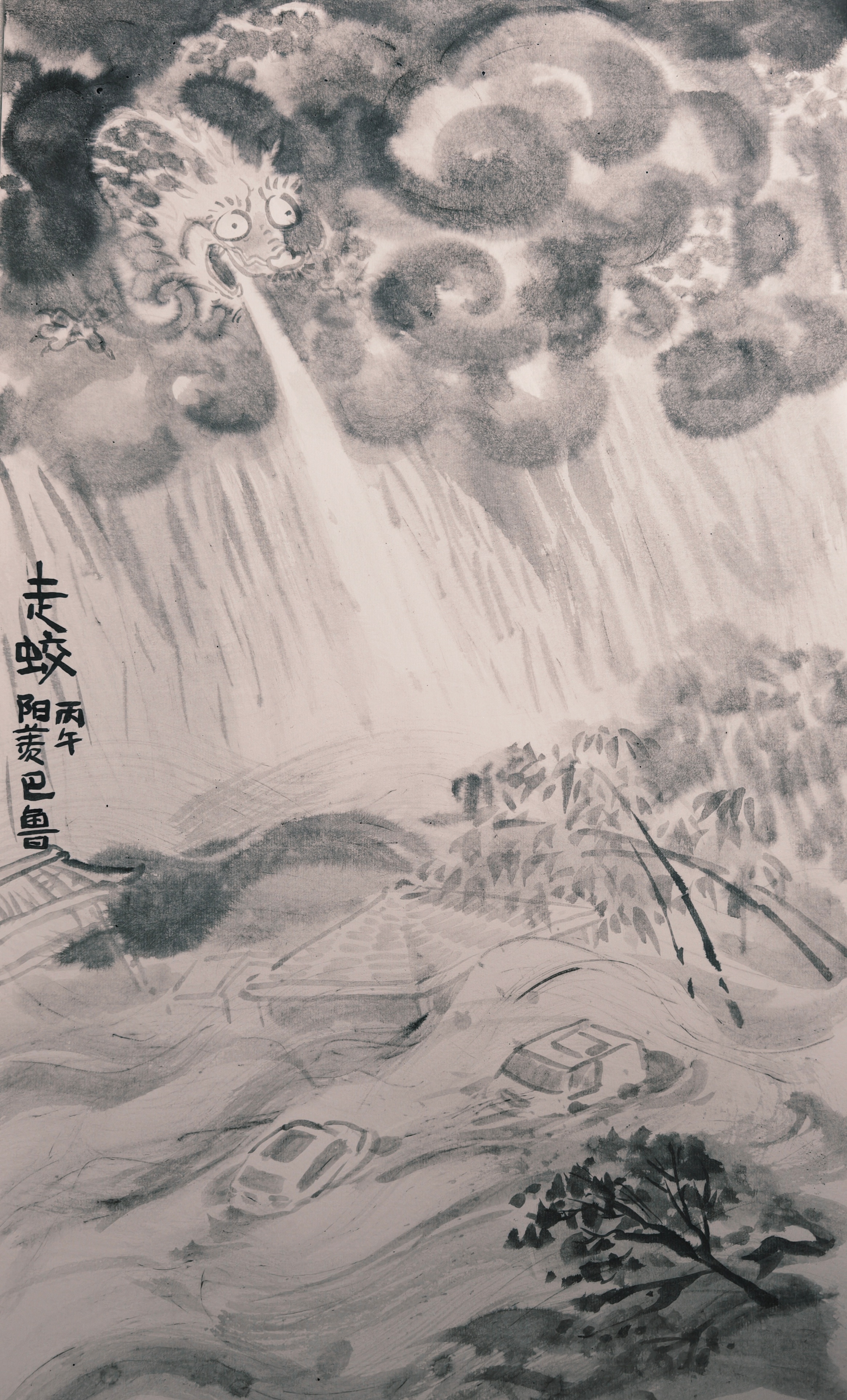 记录一下宜兴山洪 