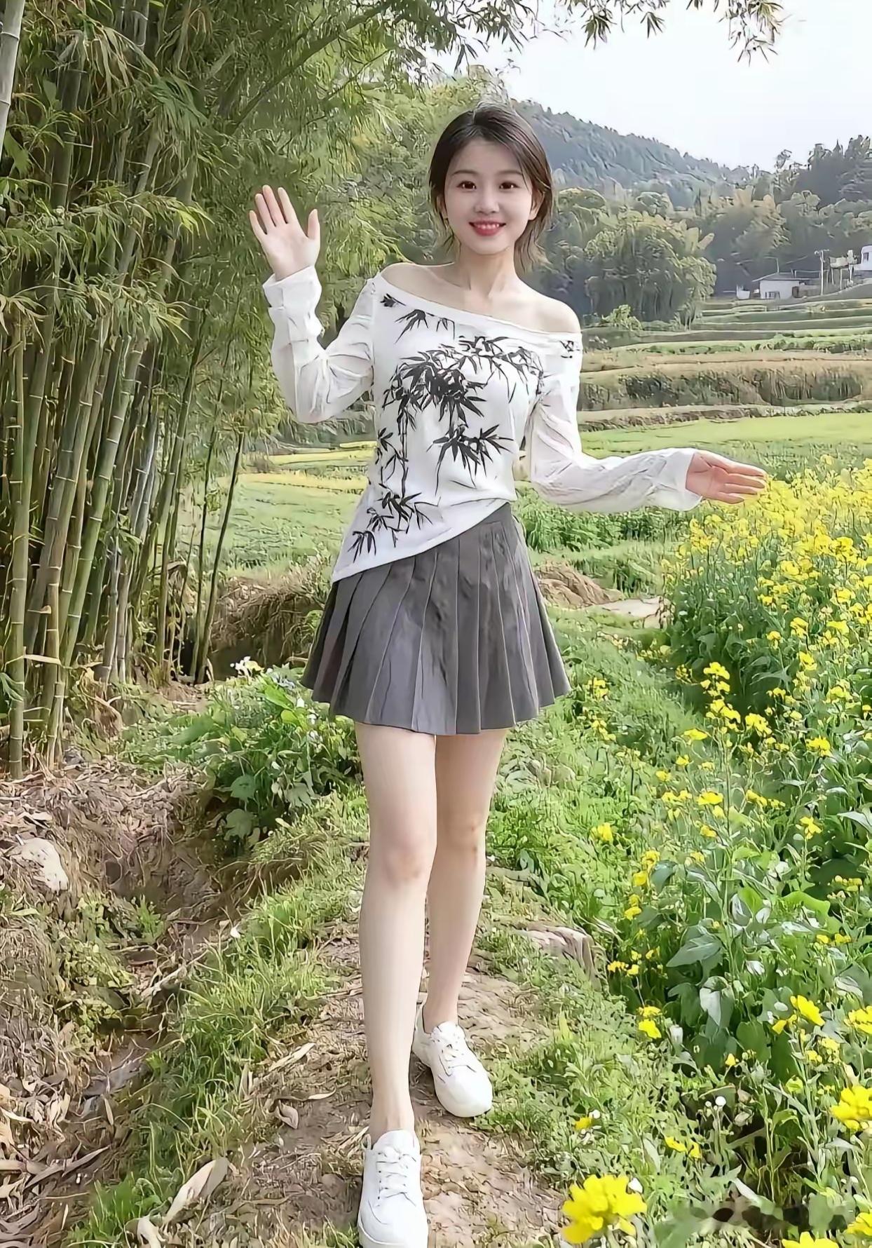 村里叫村花，班里称班花，学校叫校花，那本姑娘叫什么花？