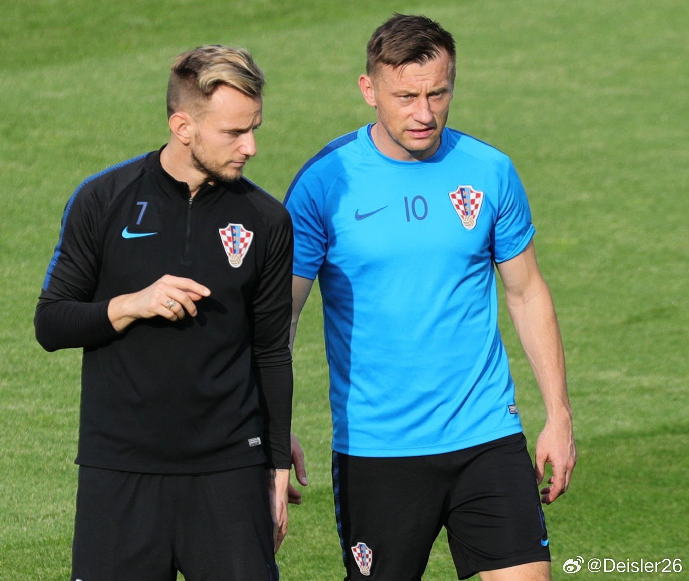 🚨【克羅地亞傳奇球星——伊維察·奧利奇和伊凡·拉基蒂奇對同胞約西普·斯坦尼希奇