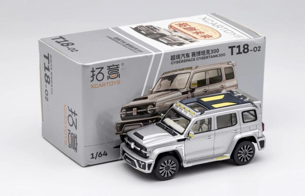 赛博坦克300出模型了，这次来的是拓意的T系列，价格是99.9元。在1:64比例