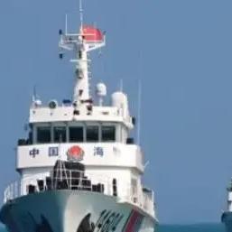 整整34小时！3艘台船围住大陆1艘海警船，结果呢？台湾“巡护九号”将近2000吨
