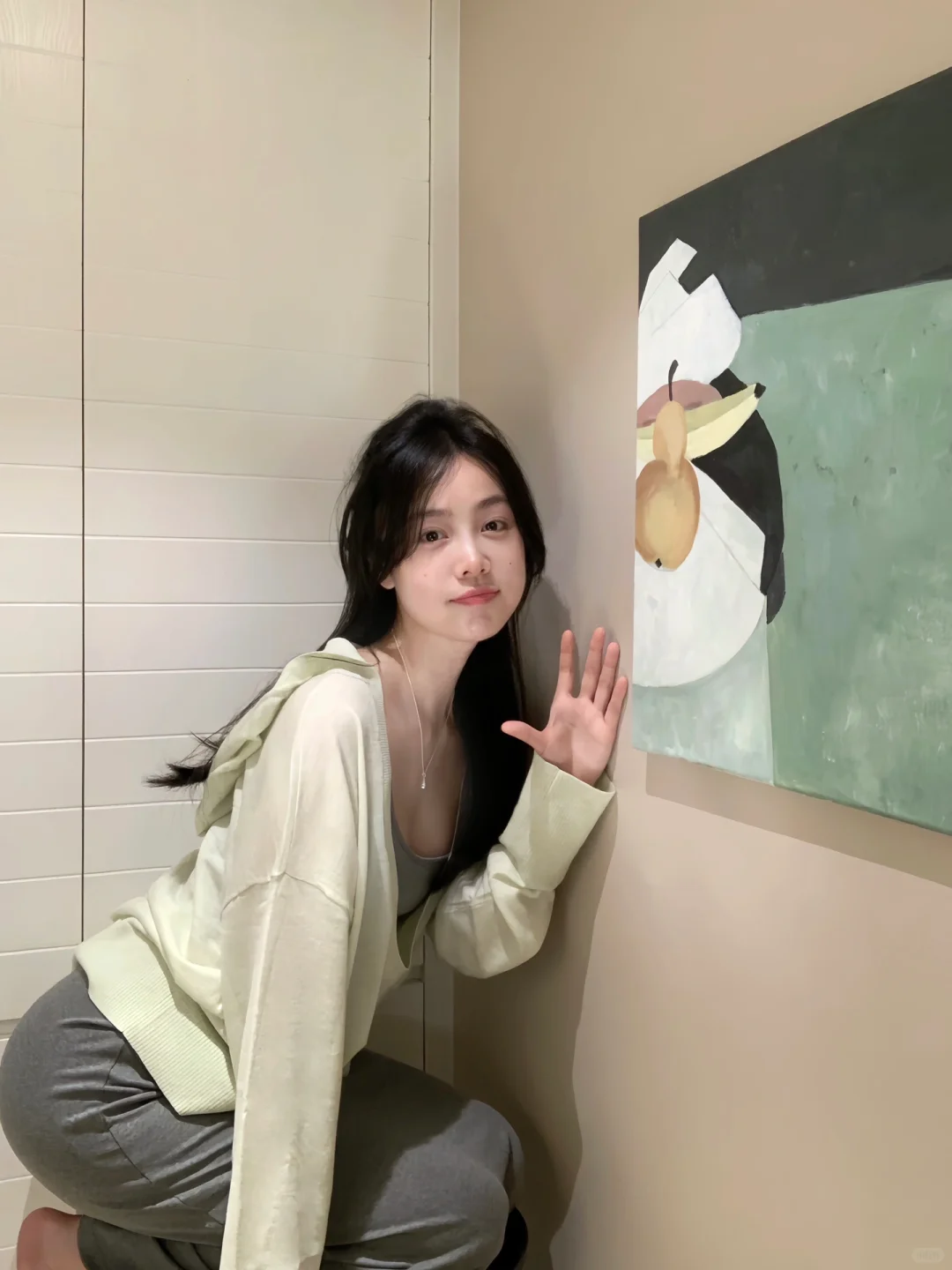 丙烯画•莫兰迪水果派对