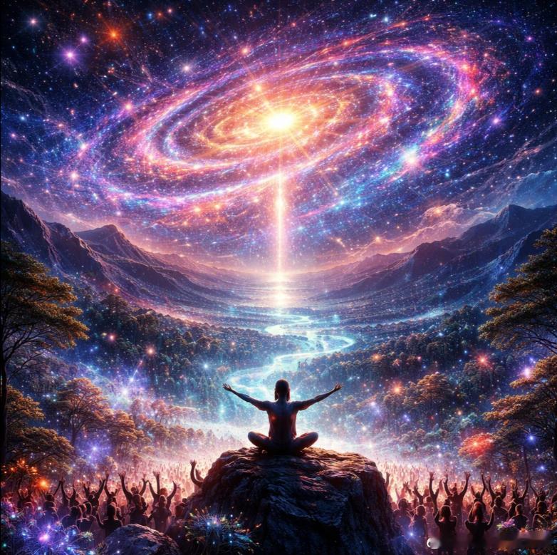 “宇宙完全由运动的波构成。除了振动之外，别无他物。”——沃尔特·罗素 