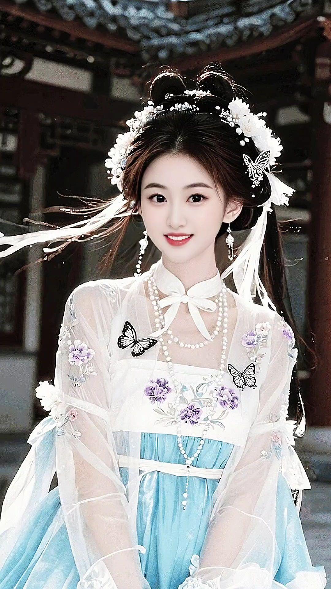 甜美古风 古风悦己 古风甜妹 穿汉服这么拍仙气十足 古风美人