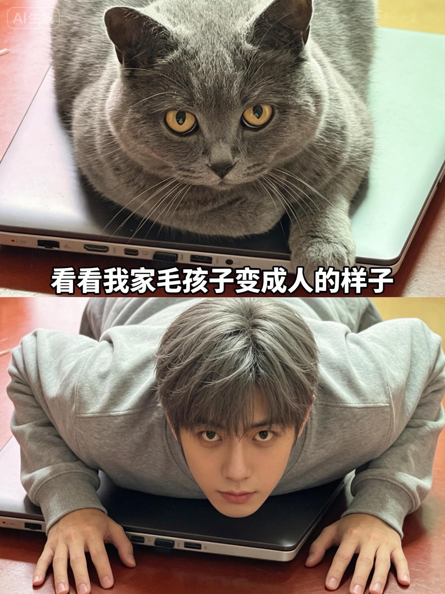 你俩原来都是帅哥