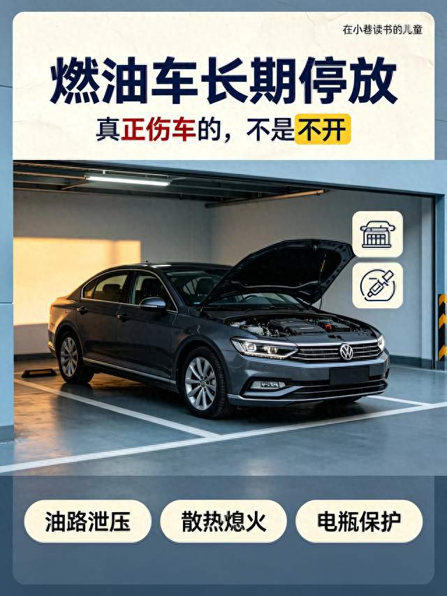 燃油车停放不伤车，车辆老化车主忽略这些事