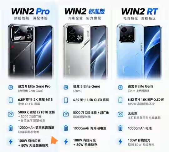 荣耀WIN2 Pro这波爆料真的戳中重度手机用户的爽点了。12000mAh的电池