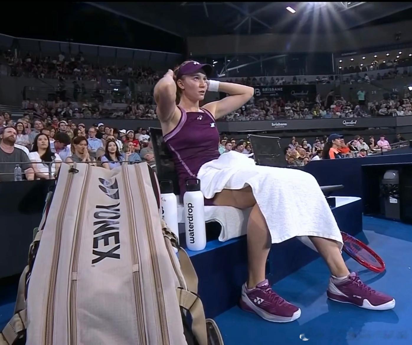 莱巴金娜！2026赛季开门红✅布里斯班500赛第二轮6-3/7-5张帅！！！最后