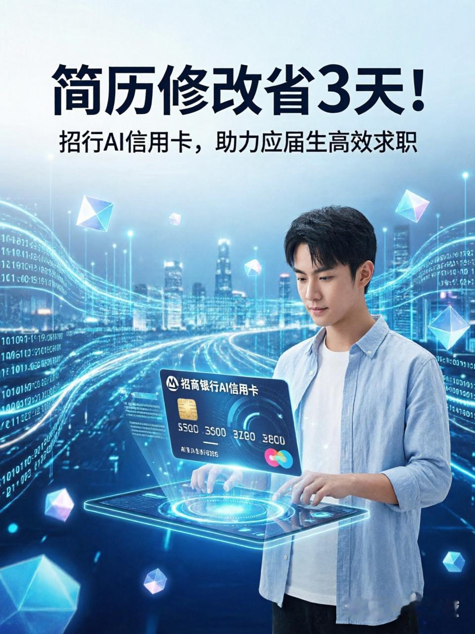简历修改省3天！招行AI信用卡，助力应届生高效求职
 
最近刷头条发现，
好多应
