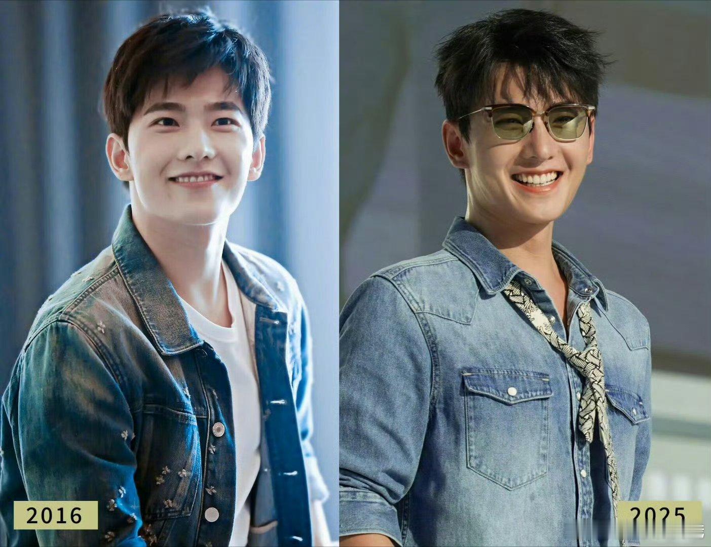 杨洋2016—2025不变的还是那张权威的脸，满满的少年感 ​​​