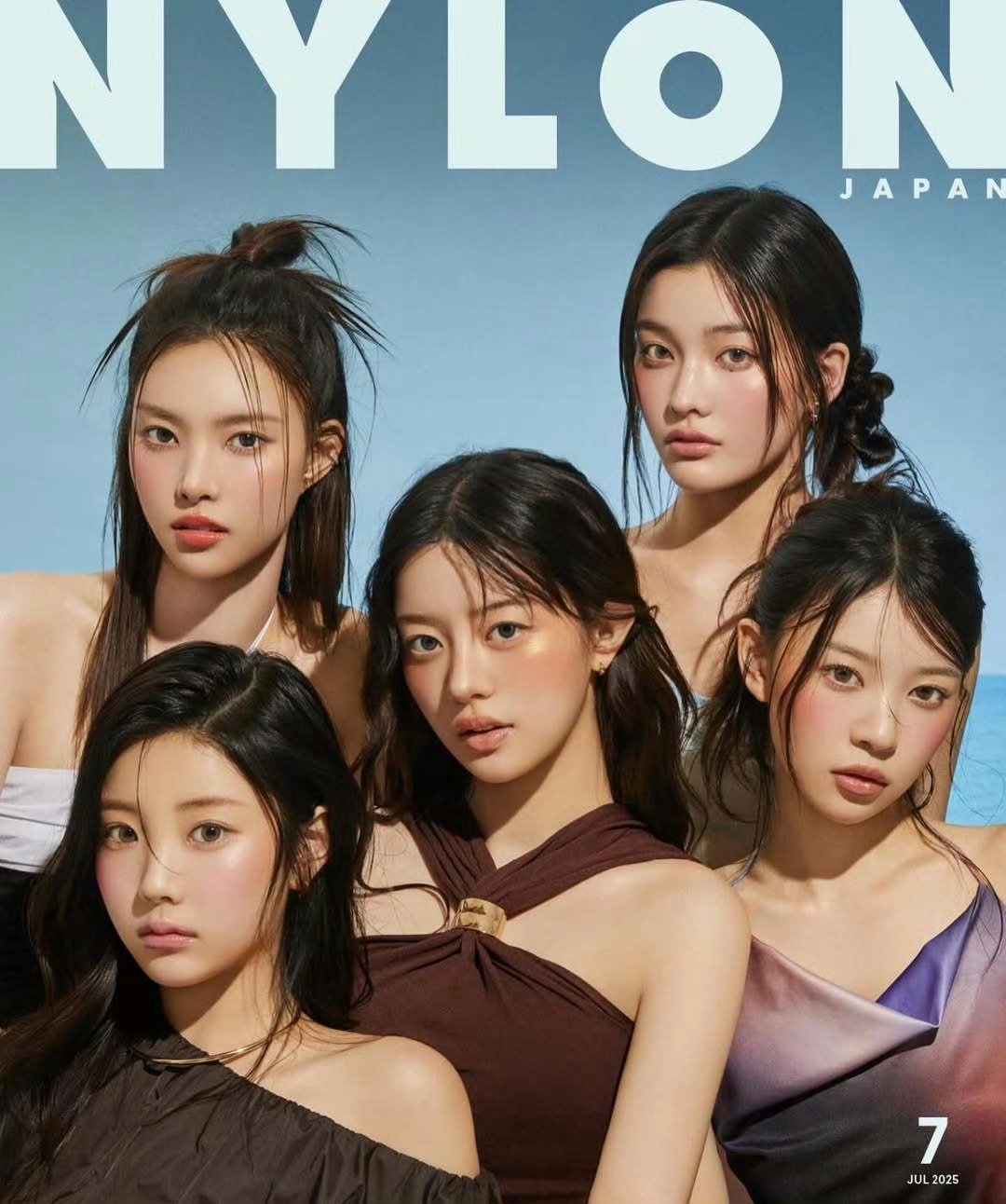 礼妹ILLIT登尼龙NYLON JAPAN 7月号封面，真的好漂亮啊！ ​​​