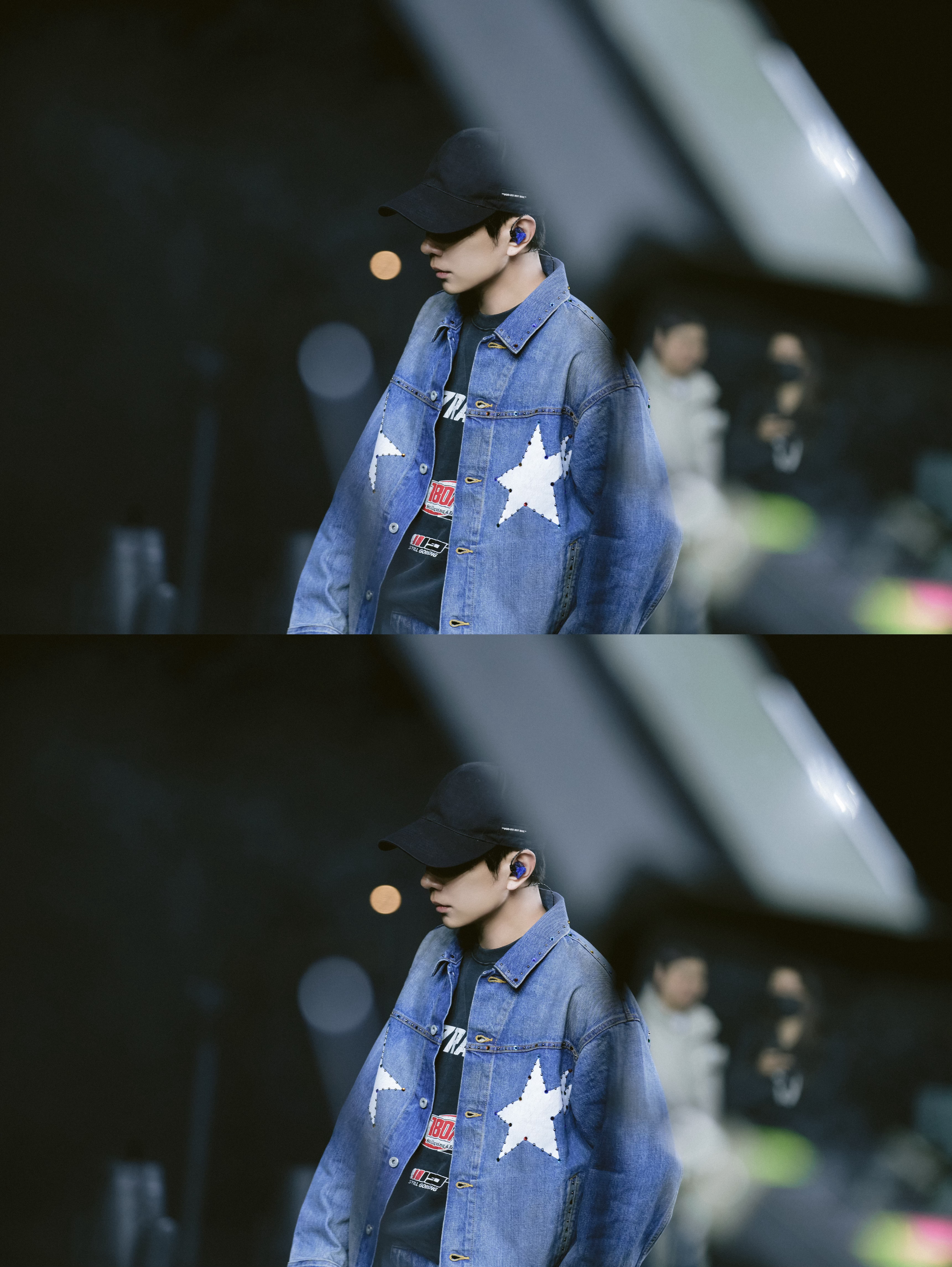 冯建宇官宣赣州z纪元音乐节彩排图，酷帅吊炸天，期待大宇明天首次和乐队合作的舞台