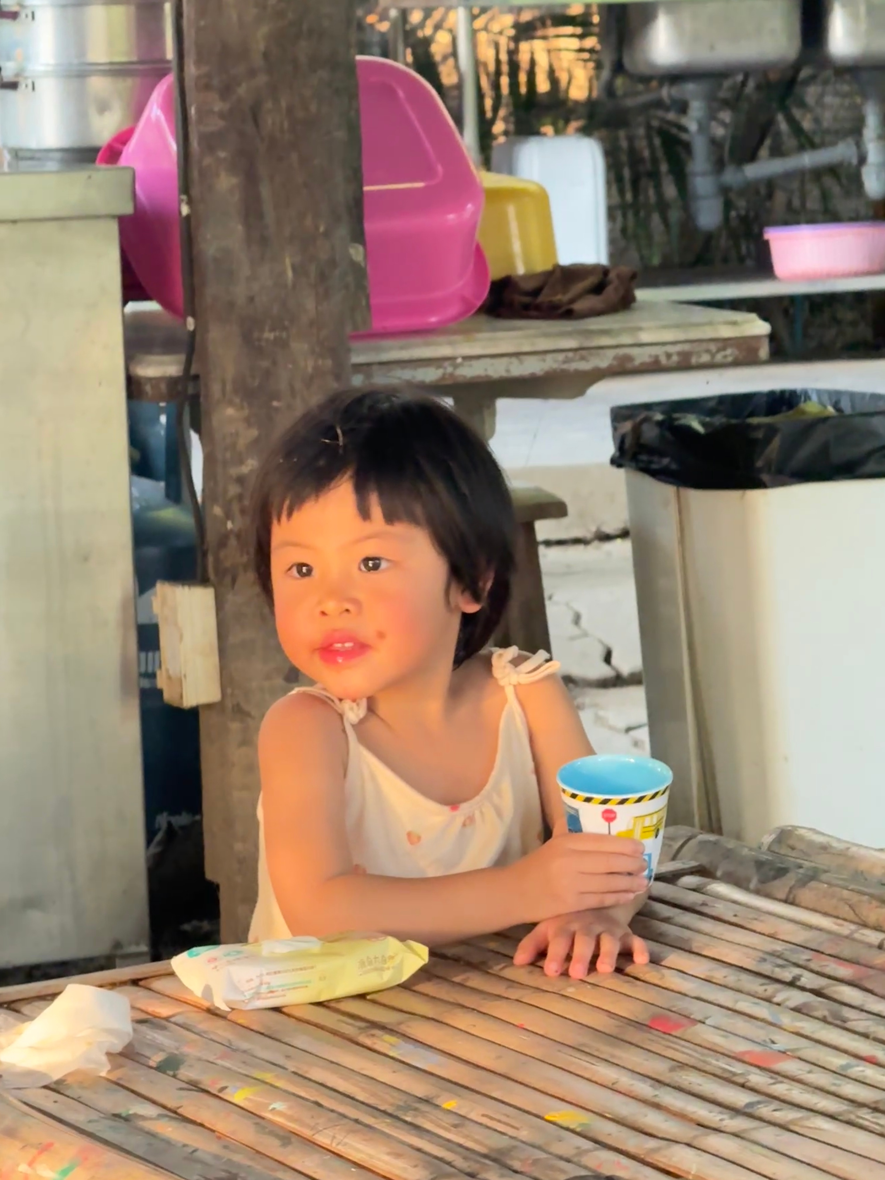 半天的农活之旅结束了回归城市女孩旅毛球清迈行