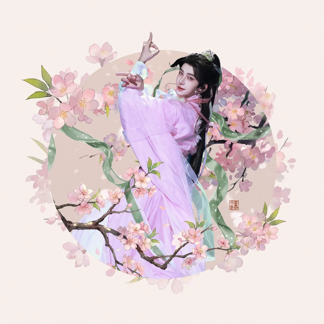 人面桃花相映红🌸