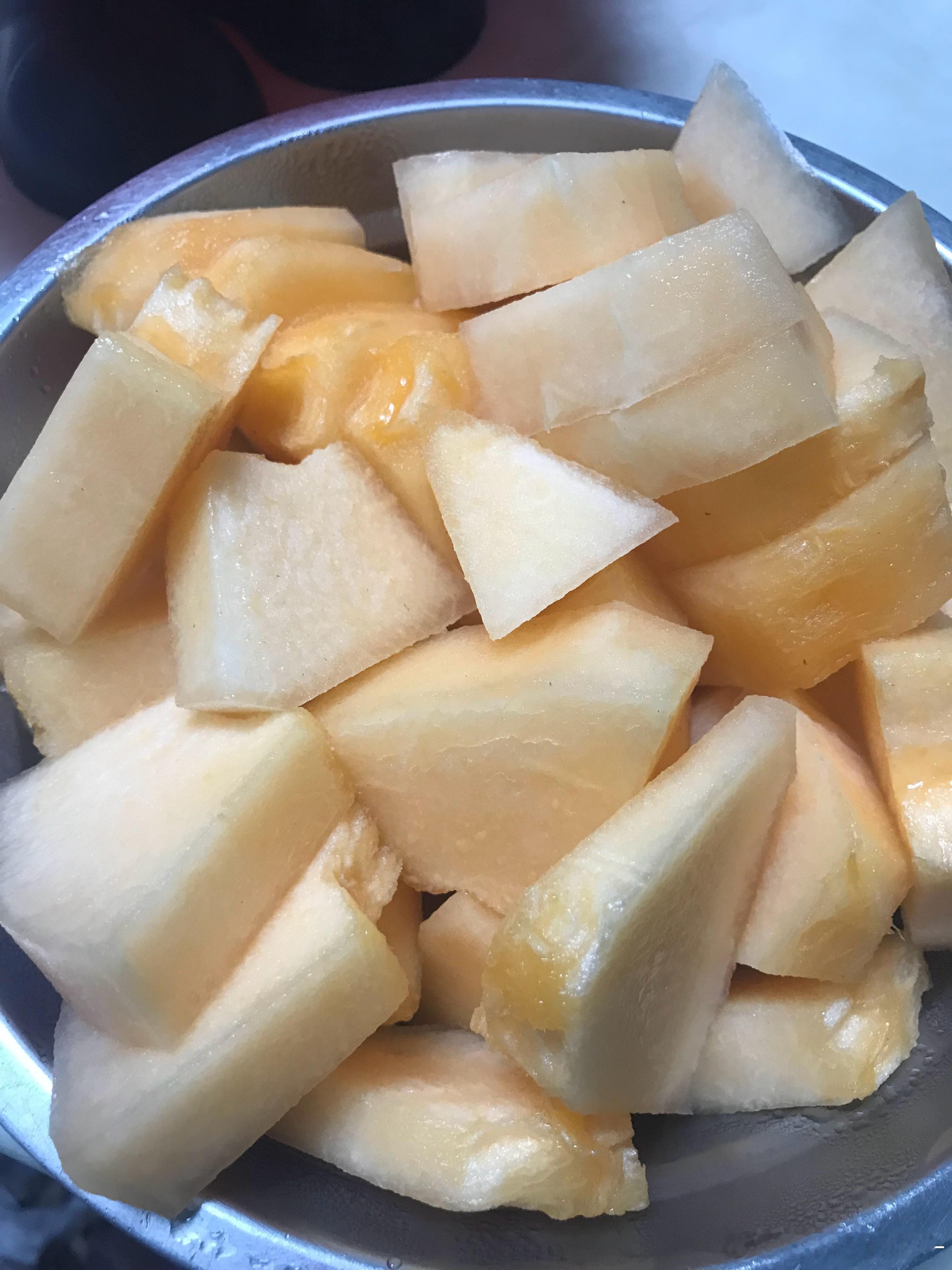哈密瓜🍈好甜~好吃晚安啦~ ​​​