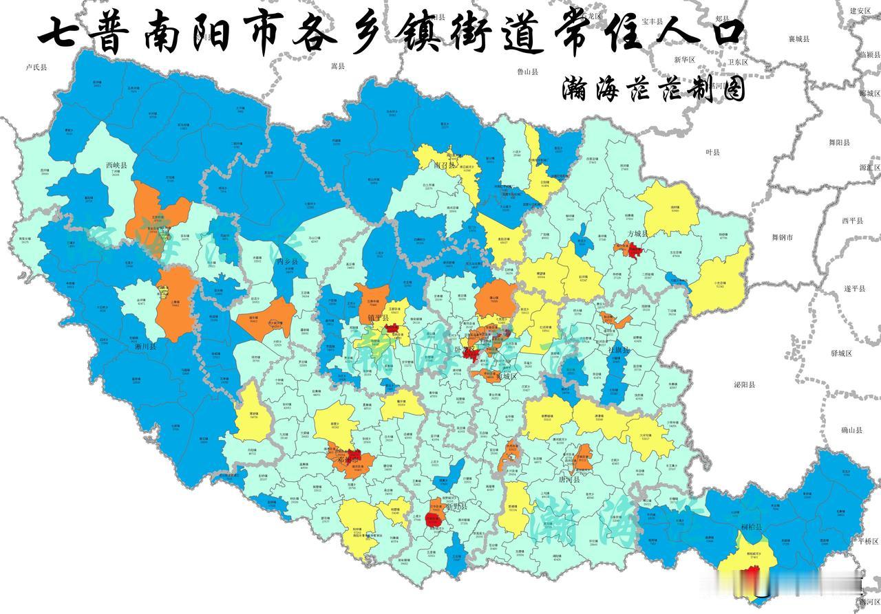 南阳人口十年一路下行，2030年八普或将继续收缩
 
对比六普、七普数据，南阳常