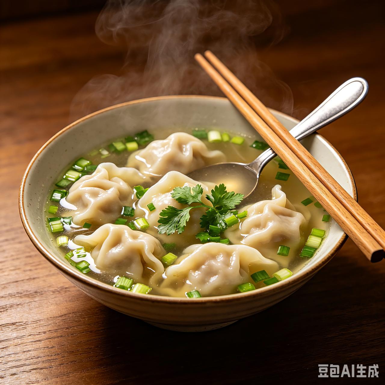 别再强求了！筷子夹不住汤，勺子吃不了面，人生本就不该拧着来

今早去德华楼吃馄饨