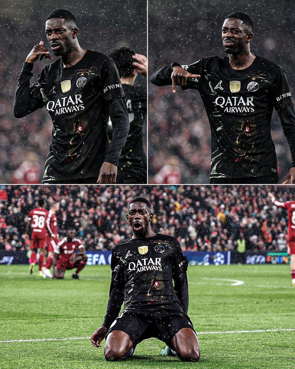 巴黎圣日耳曼 奥斯曼-登贝莱-我的评分：利物浦vs巴黎圣日耳曼 登贝莱：今夜安菲